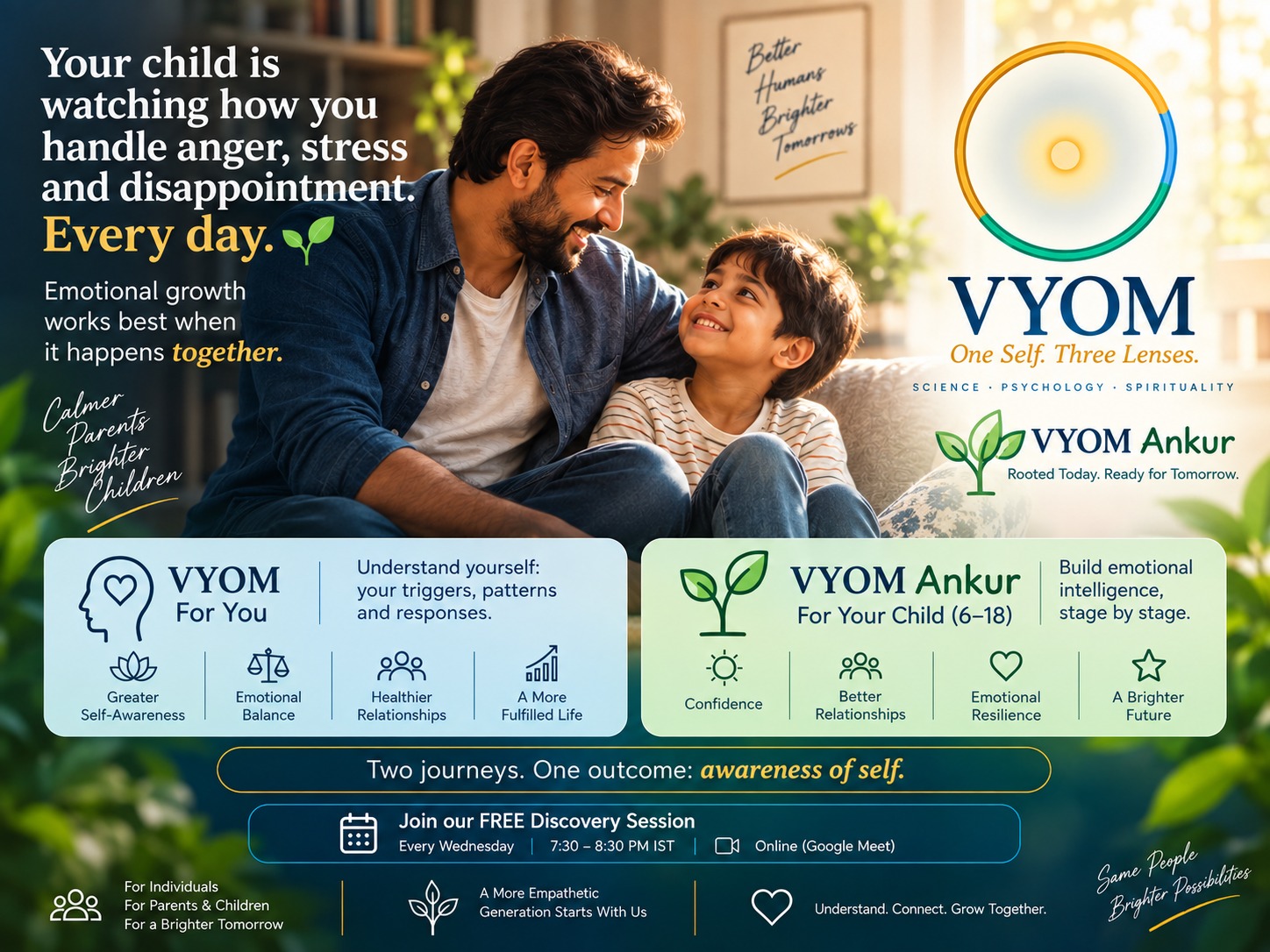 VYOM workshop with Roshan Dsouza and Kinjal Gala